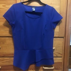 Ann Taylor peplum top